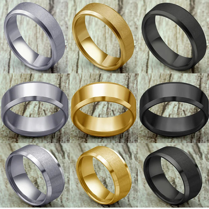 TITANIUM BAND RING