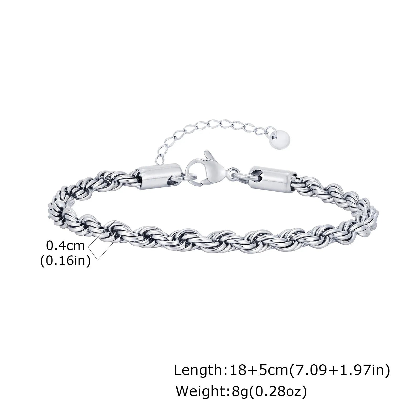 TWIST ROPE BRACELET