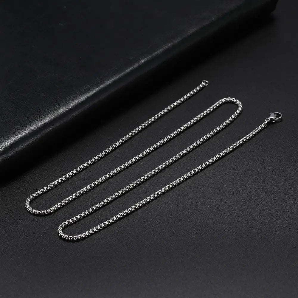 BOX CHAIN NECKLACE