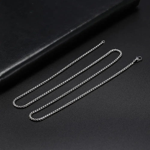 BOX CHAIN NECKLACE