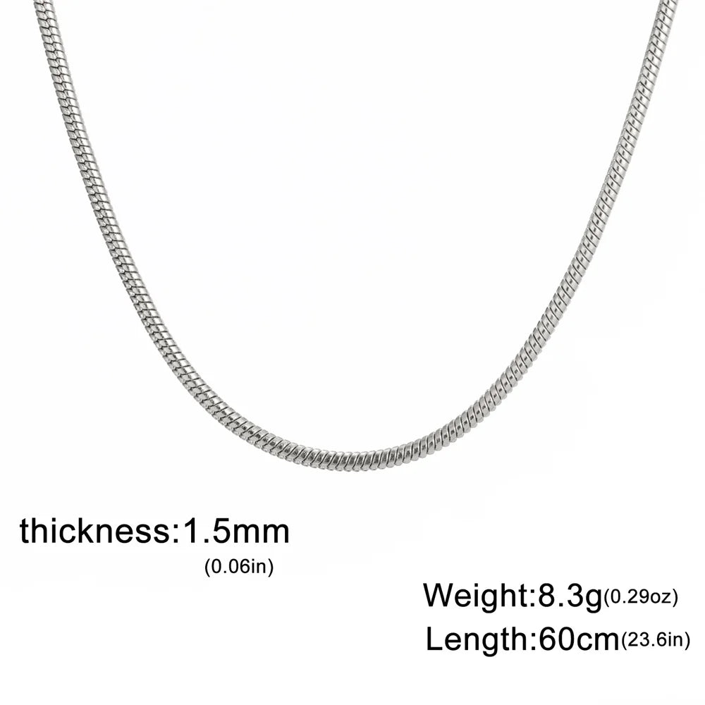 SNAKE CHAIN NECKLACE