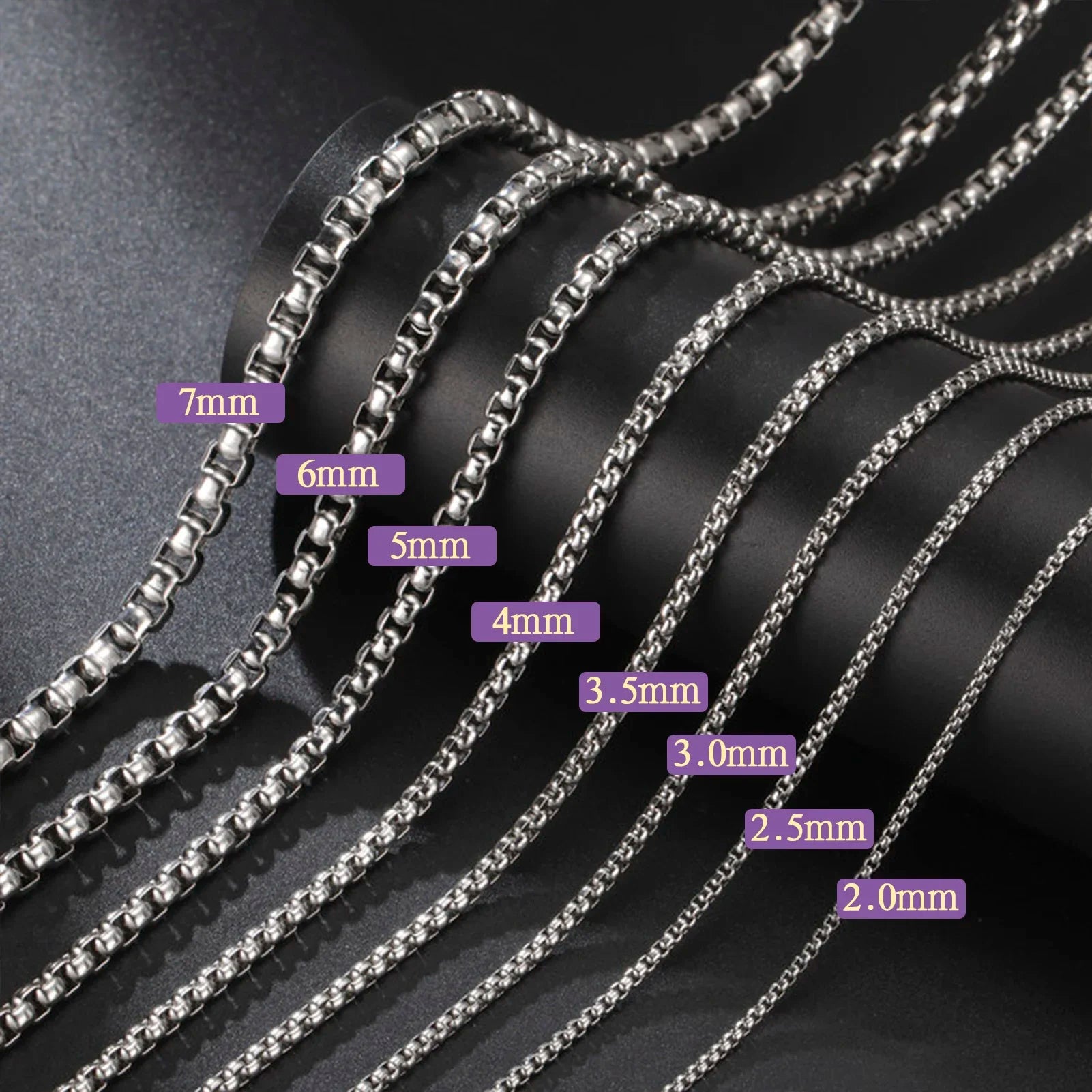 BOX CHAIN NECKLACE