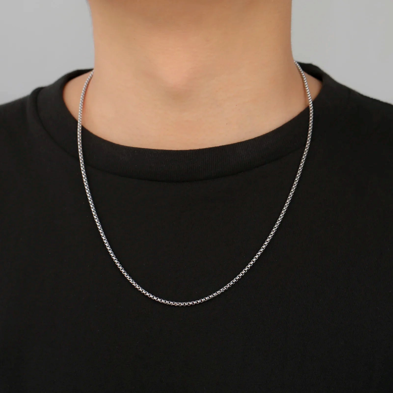 BOX CHAIN NECKLACE