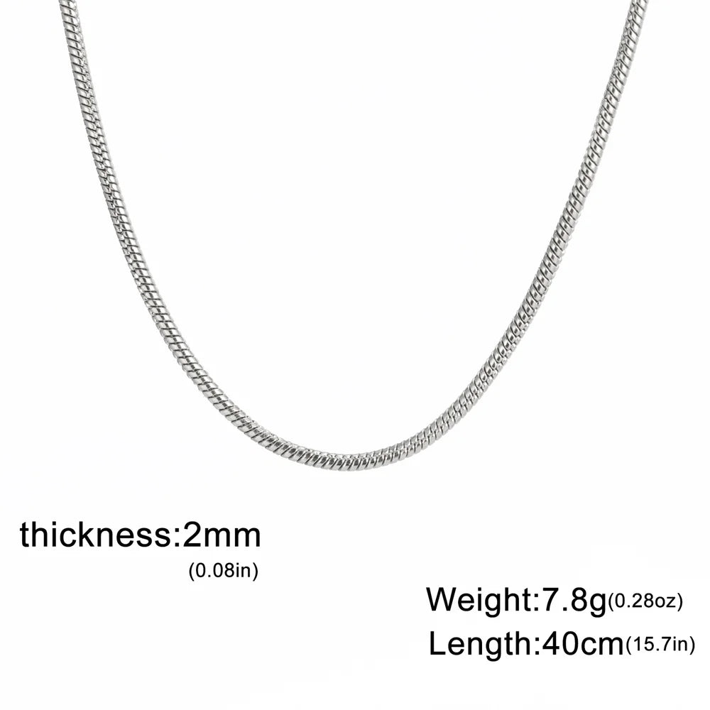 SNAKE CHAIN NECKLACE