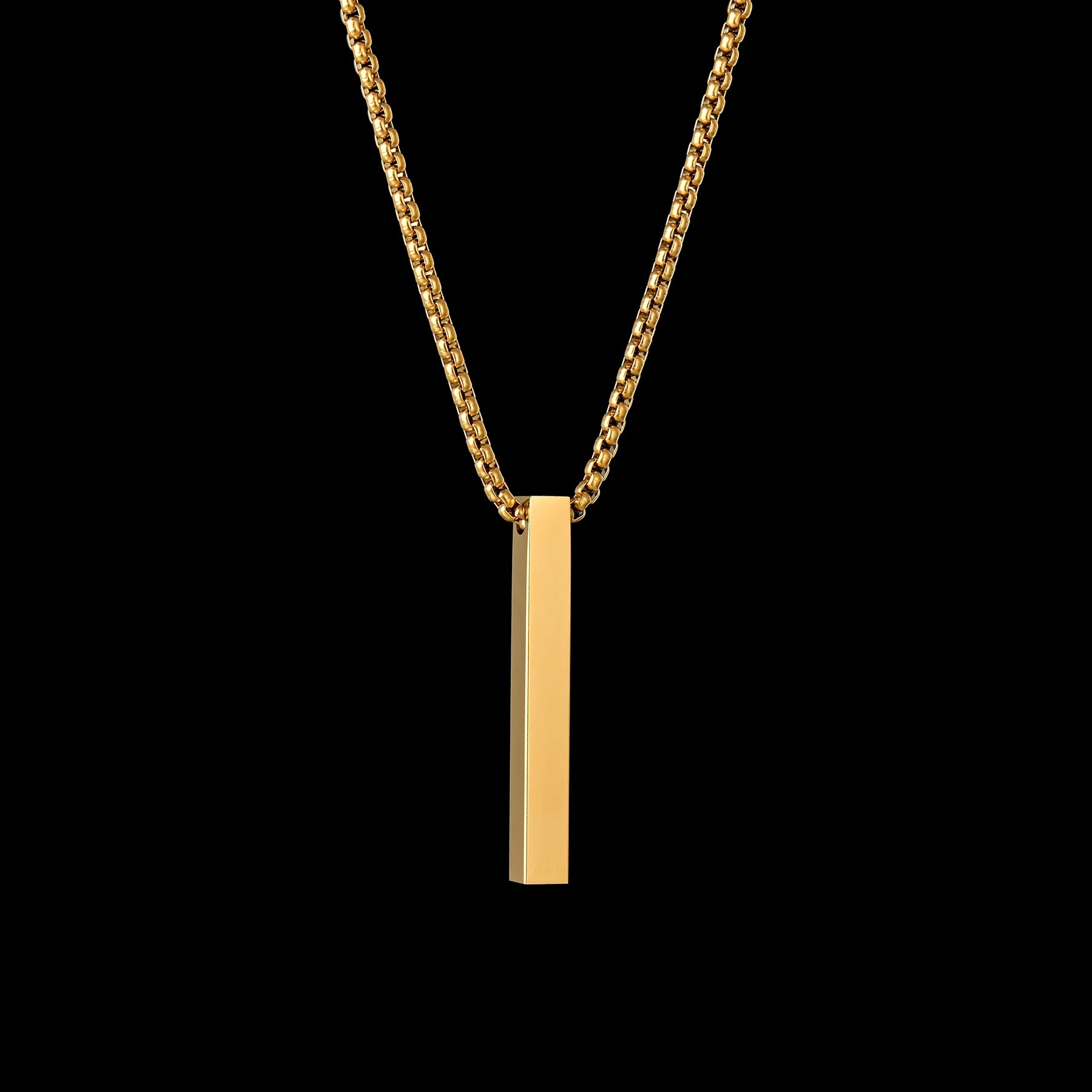 SQUARE PENDANT NECKLACE