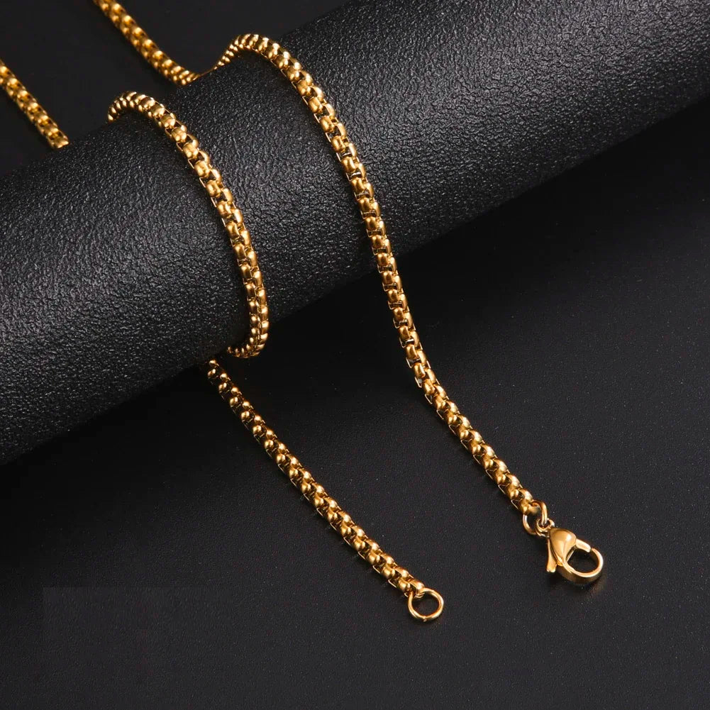 BOX CHAIN NECKLACE