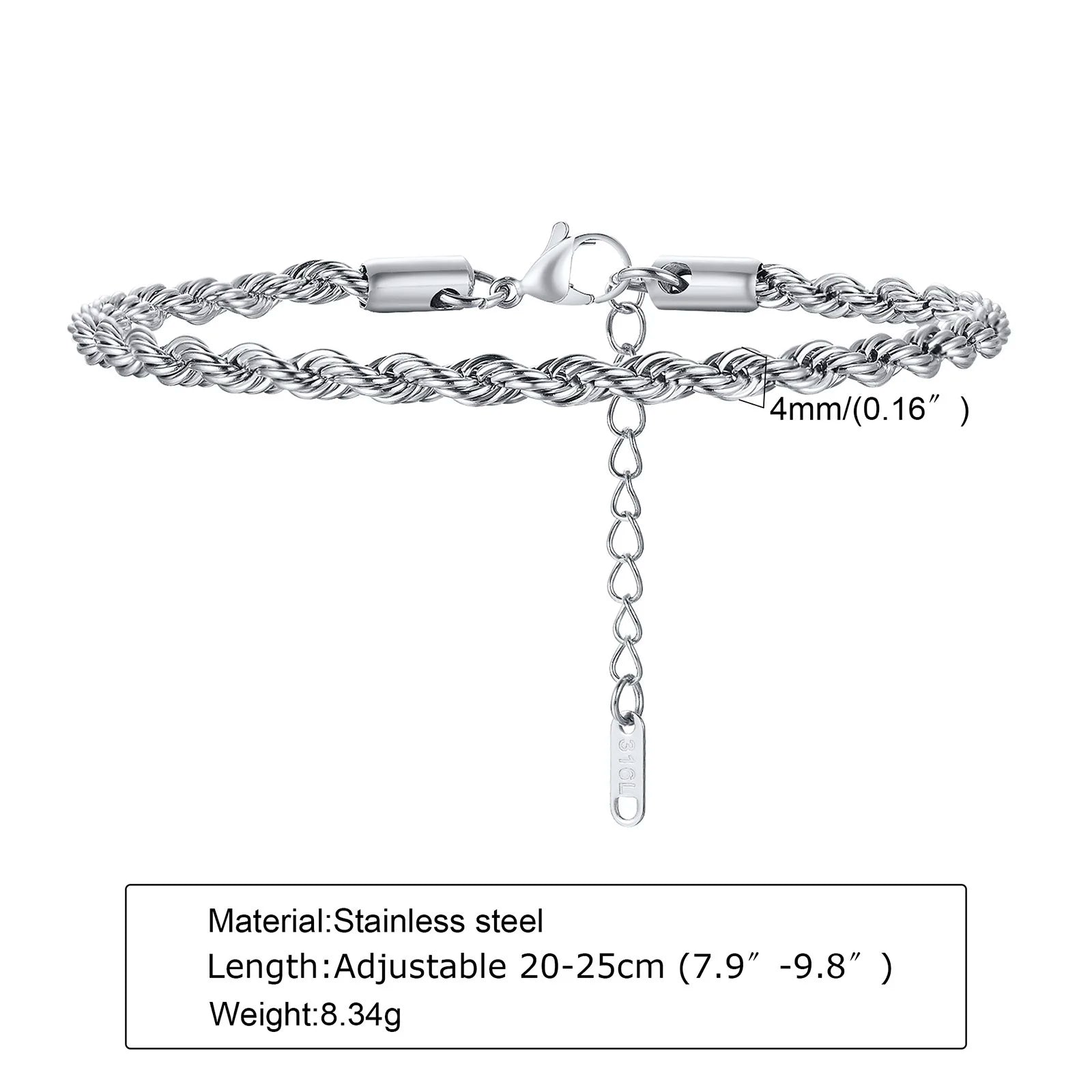 TWIST ROPE BRACELET