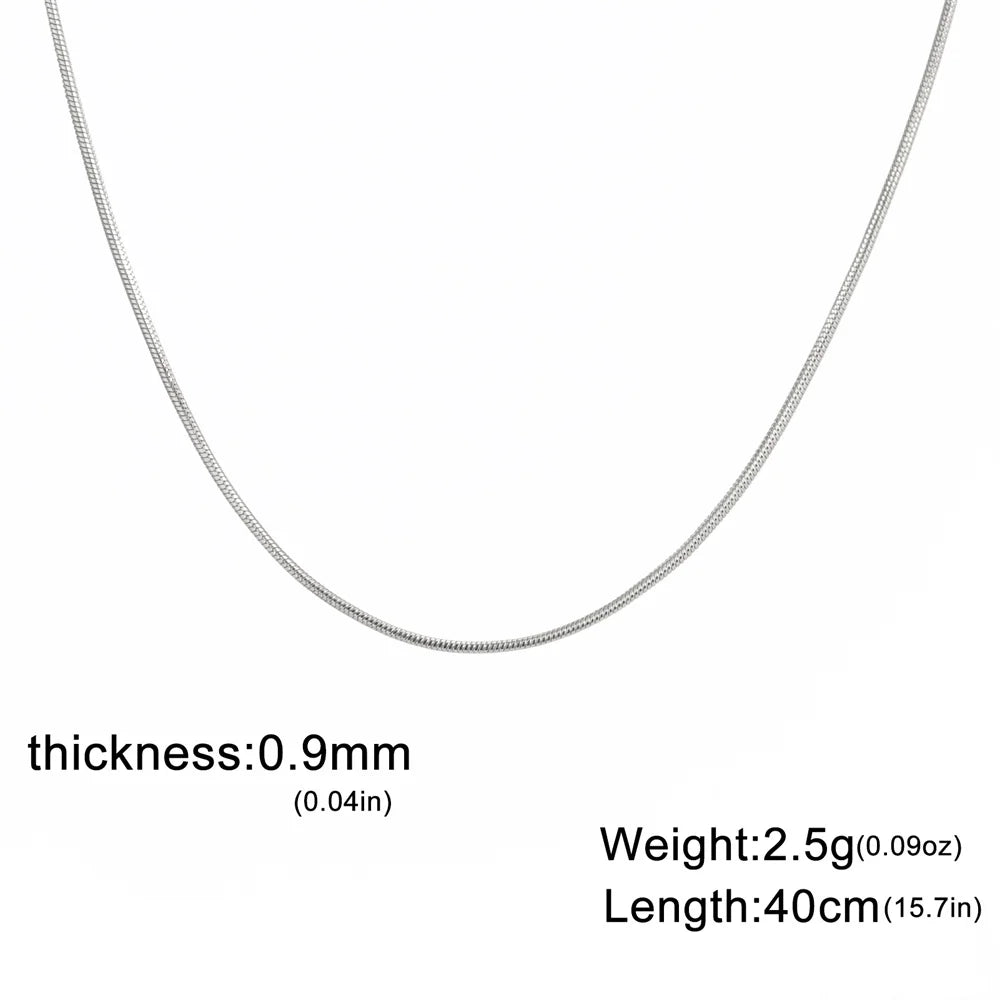 SNAKE CHAIN NECKLACE