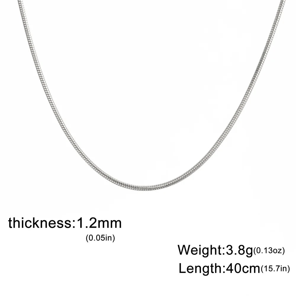 SNAKE CHAIN NECKLACE