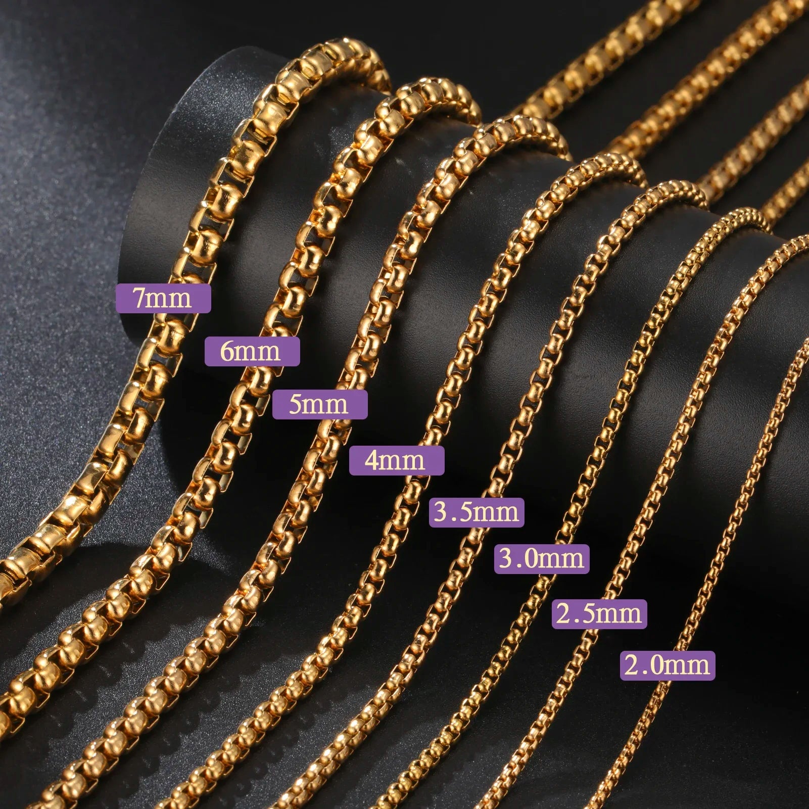 BOX CHAIN NECKLACE
