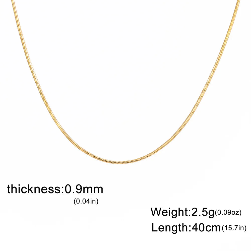 SNAKE CHAIN NECKLACE