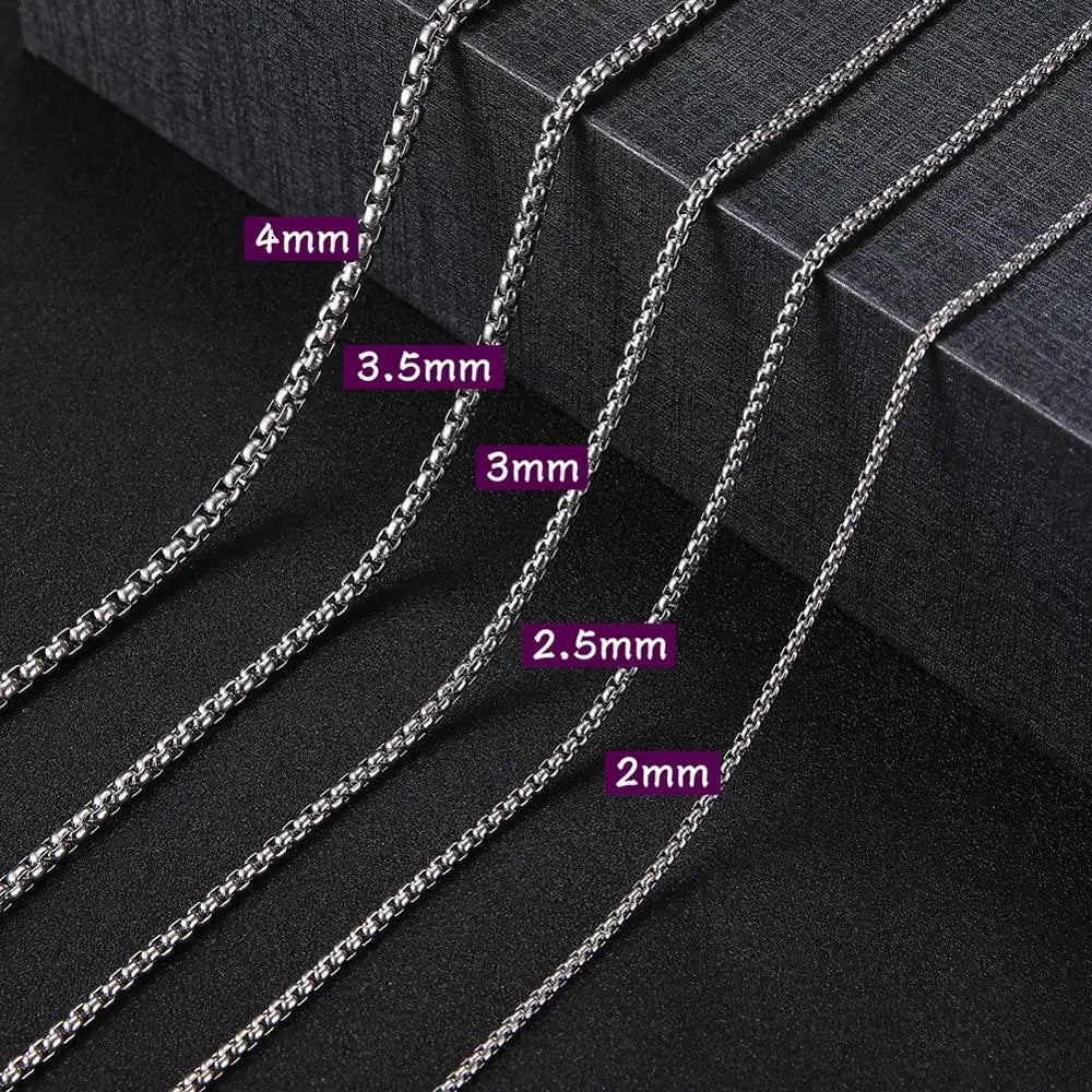 BOX CHAIN NECKLACE