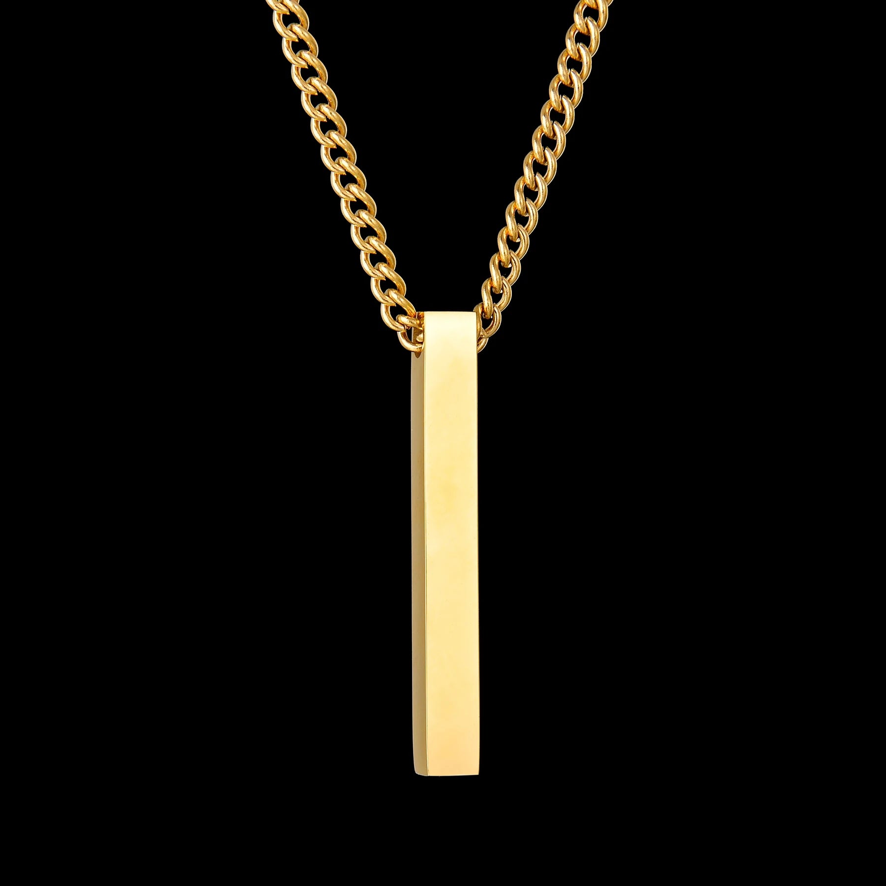 SQUARE PENDANT NECKLACE