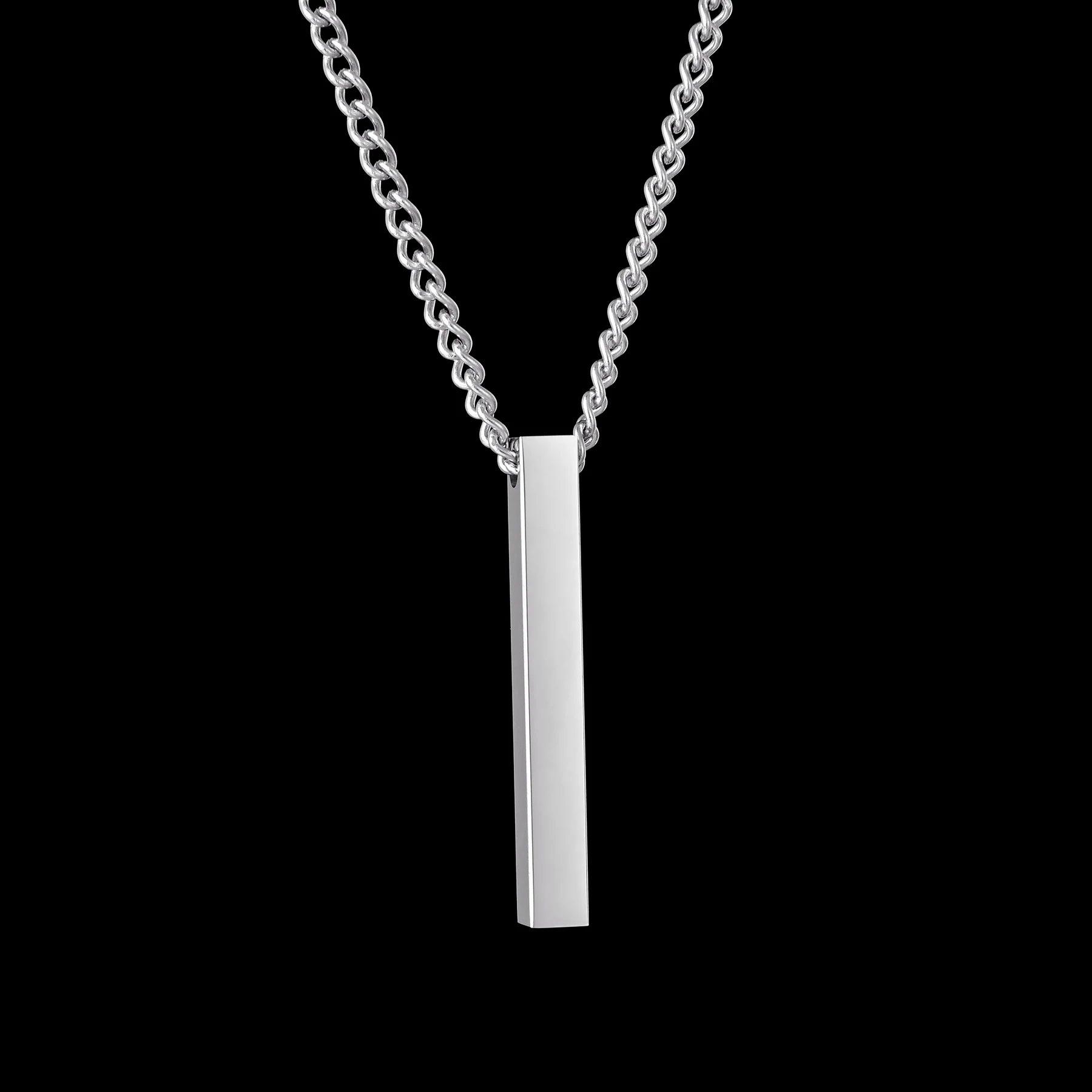 SQUARE PENDANT NECKLACE
