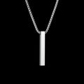 SQUARE PENDANT NECKLACE